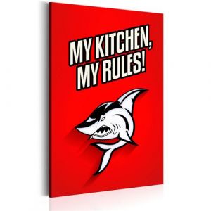 Artgeist Tableau - My kitchen, my rules! 80x120