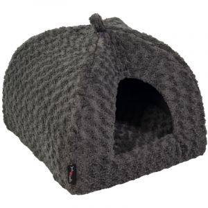 Image de Jack and Vanilla Igloo pour animaux de compagnie Softy S Gris rosette