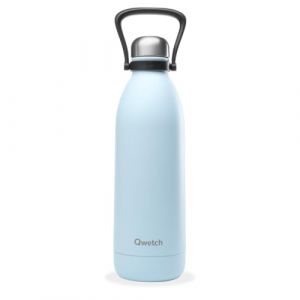 Qwetch Bouteille isotherme titan - bleu