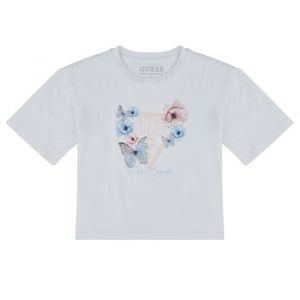 Guess T-shirt enfant MIDI SS T SHIRT Blanc - Taille 8 ans,10 ans,12 ans,14 ans,16 ans