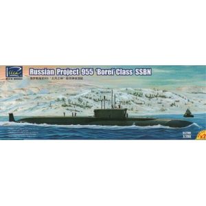 Russian Projekt 955 Borei Cl Ssbn(mod Model Kits X2) 1:700e Riich Models