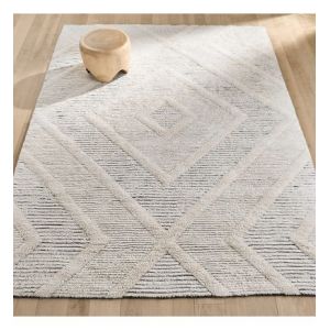 Tapis style berbère en laine et coton XL, Nilou