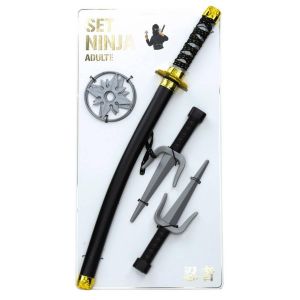 Ruedelafete Set Armes ninja 5 pièces