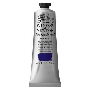 Winsor & Newton Tube de «Professional Acrylic Colour» 60ml - pourpre dioxazine -