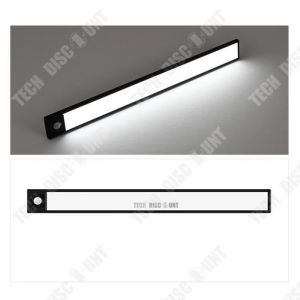 TD Barres lumineuses à induction 30cm 600mah Autocollant magnétique ICapteur de corps intelligent Barre lumineuse d'armoire