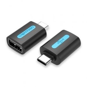 Adaptateur Vention CDTB0 USB-C mâle vers USB-A femelle noir 5 Gbit/s PVC