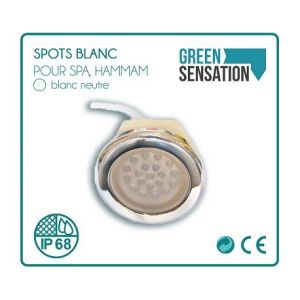 Desineo Spot Blanc à led étanche -