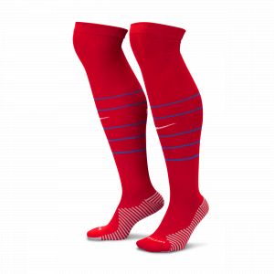 Nike Chaussettes de foot montantes Dri-FIT FFF Strike Domicile - Rouge - Taille 46-50 - Unisex