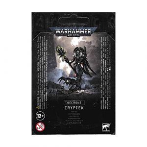 Image de Games Workshop Figurine de 18 pièces Warhammer 40k - Necron Cryptek - vert/argenté/doré - TU