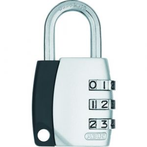 Abus Cadenas à code - 3 molettes - anse acier cémenté - 155/30