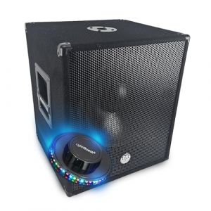 Bm sonic Caisson de basse SUB SONO 15" passif BMS-SUB15-P - 800W Max - Boomer 38cm - Speakon + Jack 6,3 mm + LIGHT LED