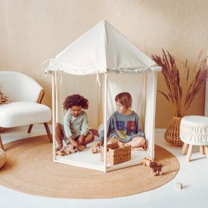 Tente intérieur canvas pavillon, tapis