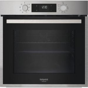 Hotpoint Four encastrable - Pyrolyse hydrolyse - Chaleur tournante - HAO5540PX - Inox - 71 L - A++