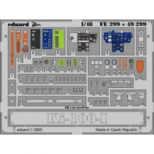 Eduard MAQUETTE KI 100 I HASEGAWA 1/48 FE299