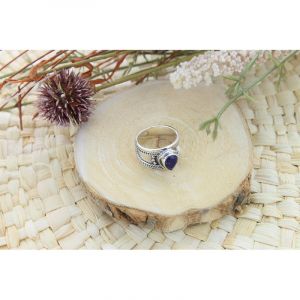 Bague Lapis Lazuli Argent 925 Large