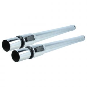 Vhbw 2x Tube d'aspirateur compatible avec Kärcher WD5, WD 5, WD 4.250, WD 4 Premium aspirateur - raccord 35 mm, 60 - 97cm, noir / argenté