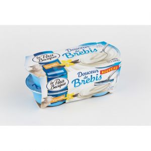 Le petit basque Sp&eacute;cialit&eacute; laiti&egrave;re au lait de brebis, sucr&eacute;e, &agrave; la vanille