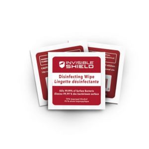 Zagg 10 Lingettes d&eacute;sinfectantes INVISIBLE SHIELD pour produits &eacute;lectroniques