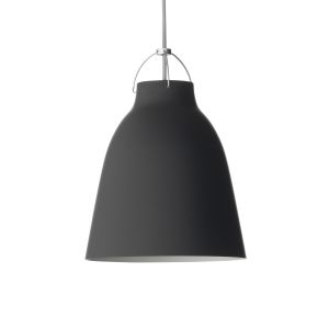 Fritz hansen Suspension CARAVAGGIO P2-Suspension acier Ø25,8cm Noir