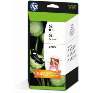 HP J3M80AE - Combo pack n°62 noir et couleurs