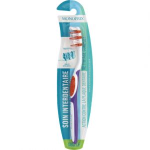Monoprix Brosse &agrave; dents Soin Interdentaire souple - La brosse &agrave; dents