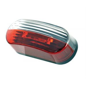 Carpoint Feu de Gabarit LED OVALE ROUGEBLANC 12V