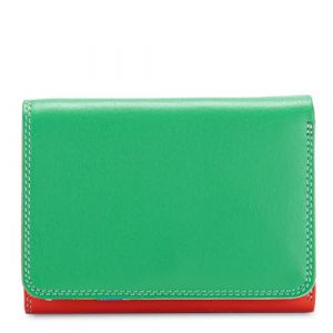Mywalit - Medium Tri-fold Geldb&ouml;rse Leder 12 cm Portemonnaies 1 ct Gr&uuml;n Damen (72.49 &euro; / 1 ct)