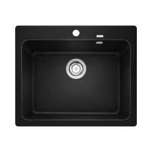 Blanco Naya 6 - Évier en silgranit, 615x510 mm, noir 525941