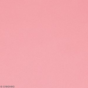 Artémio Feuille simili cuir Lovely Swan - Rose - 30 x 30 cm