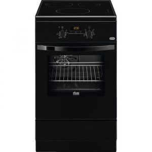 Image de Faure FCI57311BA – Cuisinière 50x60 – Induction 3 foyers - Four catalyse – Chaleur pulsée - Livré avec câble - Noir