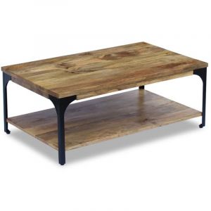 Prolenta Premium - Furniture Limited - Table basse Bois de manguier 100x60x38 cm