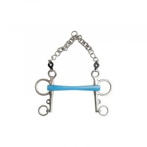 Pelham pour cheval droit branches longues Metalab Flexi