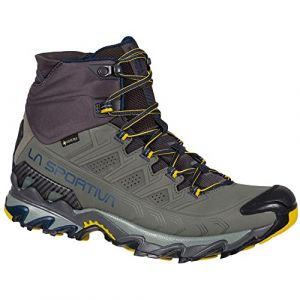 La Sportiva Ultra Raptor II Mid Leather GTX, Chaussures de randonn&eacute;e Homme, Clay Night Blue, 41 EU