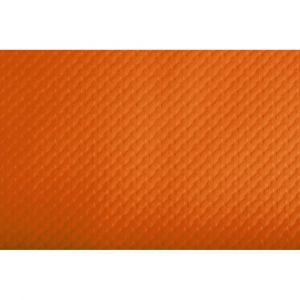 Lot de 4 - PRONAPPE Barquette de 500 sets de table papier Tiss Lack, unis - Format 30x40 cm - Orange