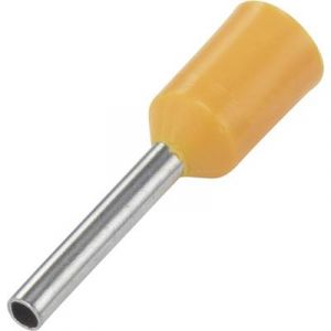 Tru Components Embout simple d'extrémité de câble E050-08OR 1091293 1 x 0.50 mm² x 8 mm partiellement isolé orange 100 p