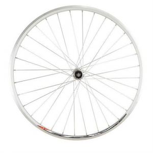 Roue route 700 ar blocage k7 shimano 8/9/10v jante argent mach1 cfx20 moy mic magn 32