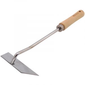 Nature Binette &agrave; main en acier inoxydable, manche bois fsc