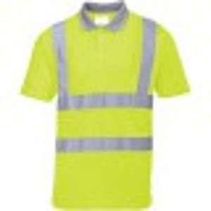 Portwest Polo Haute Visibilité manches courtes Jaune 5XL