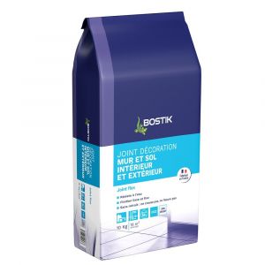 Bostik Joint décoration mur et sol GRIS CLAIR 10 KG