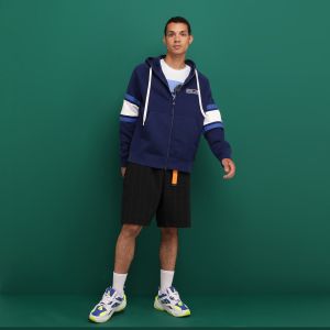Nike Sweatà capuche en tissu Fleece entièrement zippé Air pour Homme - Bleu - Taille S - Male