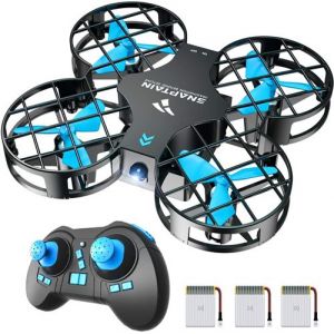 Image de Mini Drone Enfant SNAPTAIN H823H Plus, quadricoptère WiFi FPV RC, bleu