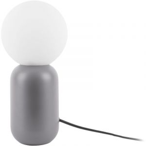 Image de Present time Lampe à poser design boule Gala - Diam 15 x 32 - Gris