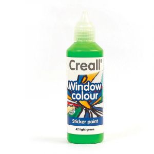 Peinture repositionnable pour vitres Creall Gl 80 ml vert clair Creall