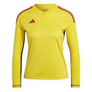 Adidas Unisex Kids Jersey (Long Sleeve) T23 C Gk JSY LY, Tmyell, HK7689, Size 128