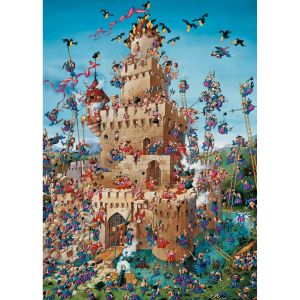 Heye Puzzle 1000 pièces : recherchée suzie la casseuse de coffres