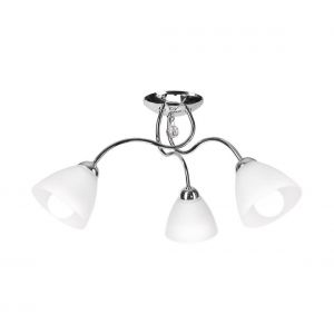 Lustre monté en surface MIRANDA 3xE27/60W/230V chrome brillant