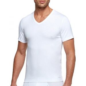 IMPETUS t-shirt col V homme en coton Innovation Blanc - Taille S