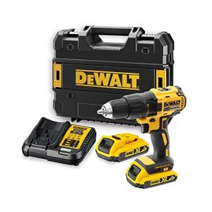 Dewalt DCD777D2T - Set perceuse visseuse Li-Ion 18V (2x batterie 2.0Ah) dans TSTAK - 65Nm