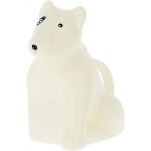 Image de Arrosoir animal en plastique Chien blanc blanc