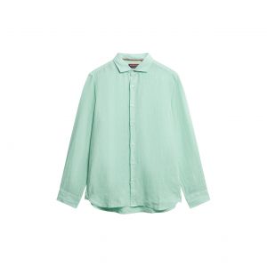 Superdry Chemise vacances en lin manches longues